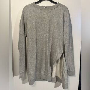 Superdown ‘Tarina’ Zipper Sweatshirt Dress Sz M